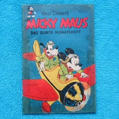 MICKY MAUS 1951 Nr 1 ORIGINAL ehapa KÖNIGSHEFT BRD geklebt - Bild 1 von 4