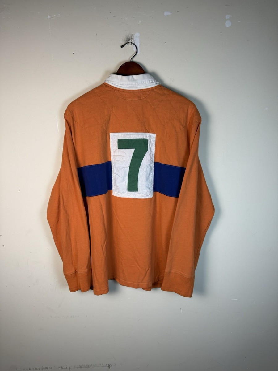 Polo Ralph Lauren Rugby Country Club Polo Shirt Men's XXL Orange