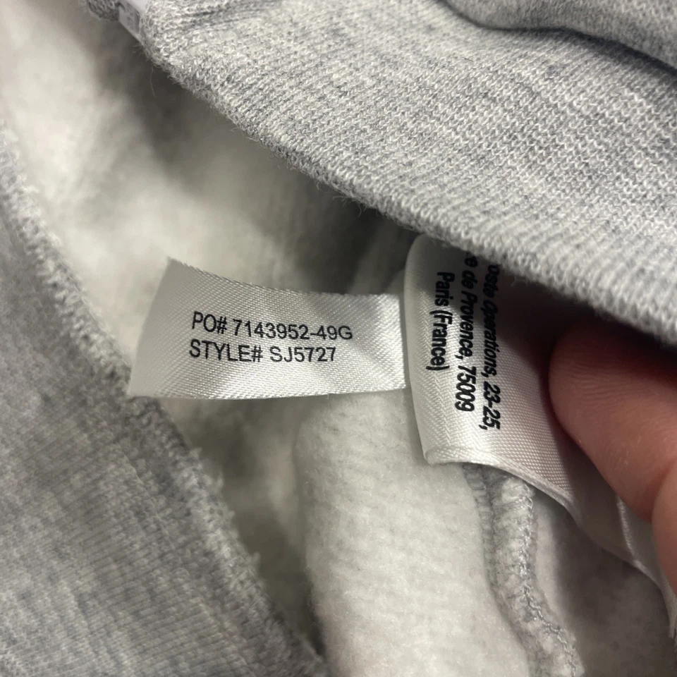 CHAQUETA LACOSTE NIÑOS Gris Talla 14 Cremallera Bordada Foto 3 de 4