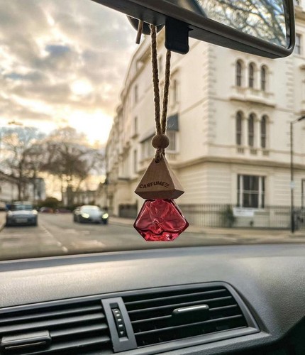 Carfume Air Freshener Oil Perfume Fragrance Scent Luxury Glass - Black Orchid - Picture 5 of 8