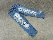 Vintage Akademiks funky patch y2k baggy jeans sz 32