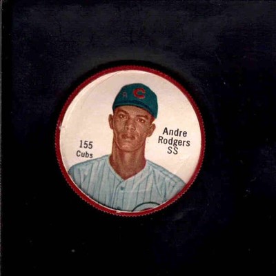 1962 Salada Coins Var #155 Andre Rogers ERR (Rodgers) VGEX J3567052