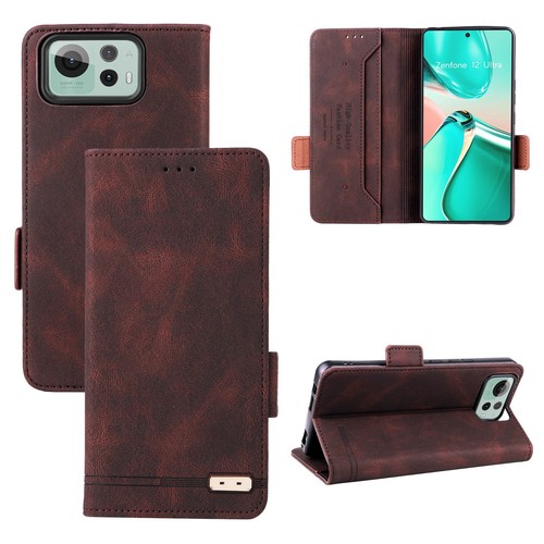 For Asus Zenfone 12 Ultra, Luxury Retro Flip Leather Card Slot Wallet Cover Case - Picture 9 of 20