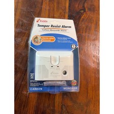 Kidde Carbon Monoxide Alarm Tamper Resist Plug-In 9V Battery Backup KN-COB-LCB-A
