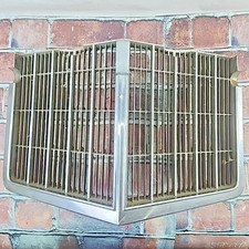 Pontiac 1972 Grand Prix Chrome Upper Front Radiator Grille Mesh Oem Used Factory
