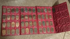Vintage Walt Disney World Pressed Elongated Penny Coin Collection, Book 49 Coins