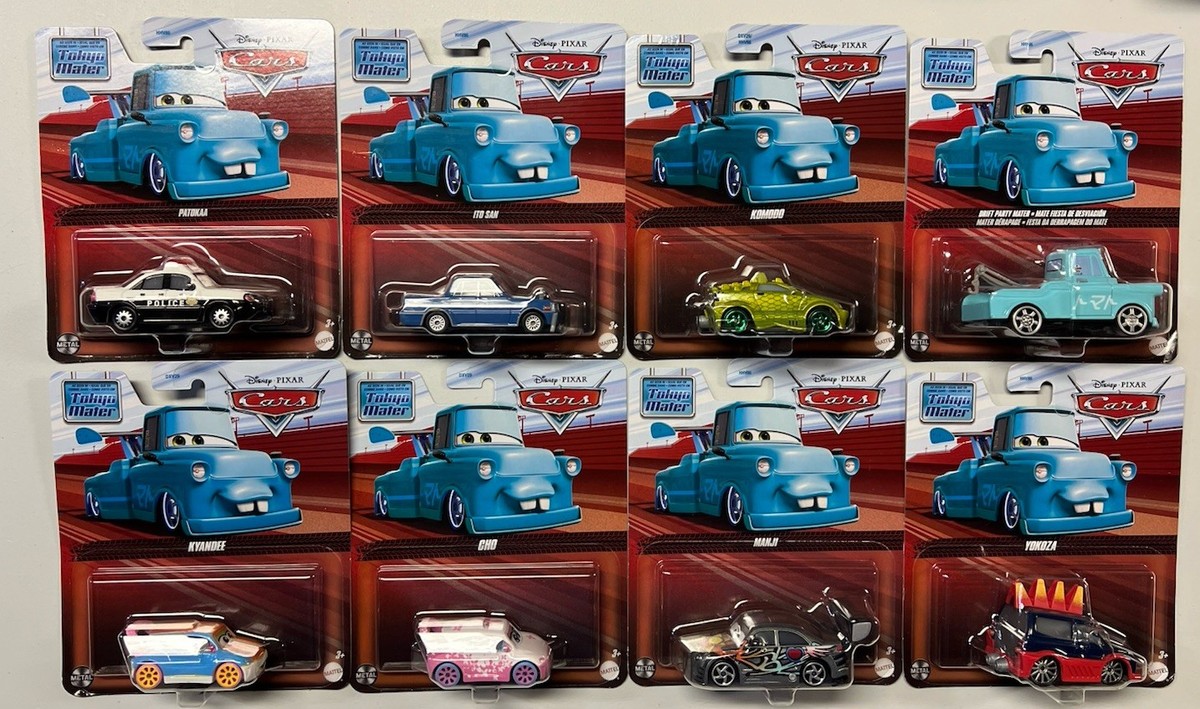 NEW 2025 Disney Pixar Cars Tokyo Mater ITO SAN, DRIFT PARTY
