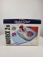 Manette Maverick 2B Quick Shot Arcade Style Controller Joystick/Turbo Fire /snes