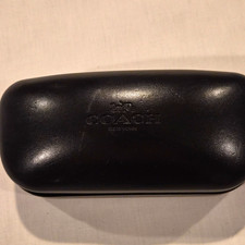 Coach Black Hard Case for Glasses Unisex Eyeglass/Sunglasses Case B977