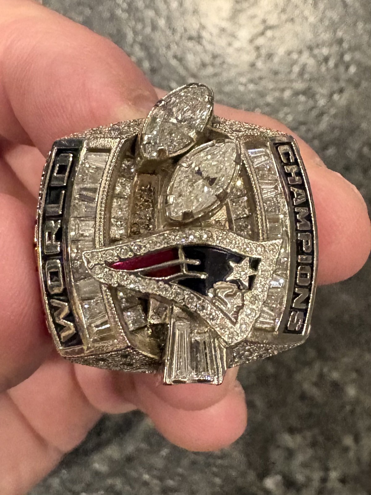 New England Patriots Super bowl rings (4) REAL 2001/2003/2014/2016 | eBay