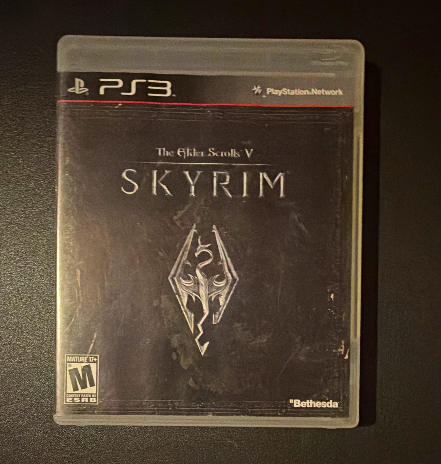 Bethesda The Elder Scrolls V: Skyrim PS3 Fantasy Game M Rated w/ Manual