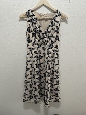 Eliza j Faux Wrap Paper crane Dress 2