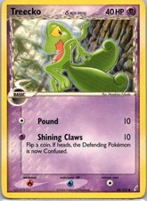 Pokemon TCG Treecko δ 68/100 Crystal Guardians LP on eBay