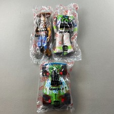 Vtg Burger King Toy Story Large Complete Set of 3 Woody Buzz RC Car 1996 SEALED