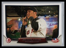 2014 Bowman Draft #DN-MC Michael Chavis Draft Night Boston Red Sox