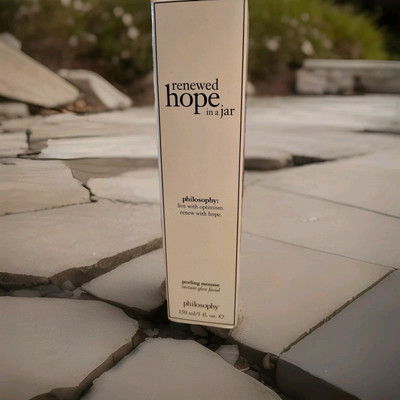 Philosophy Renewed Hope In A Jar Peeling Mousse Instant Glow Facial 5 oz