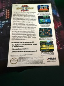 Double Dragon II - (Nintendo NES, 1989) Authentic Original- Completed W/ Manual