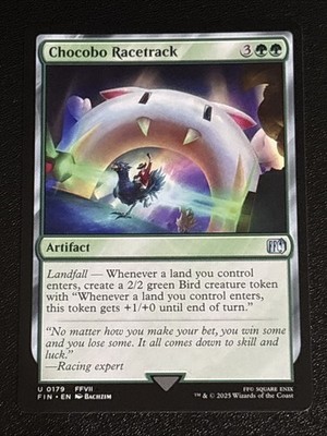 MTG Final Fantasy Chocobo Racetrack 0179 NM