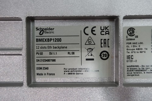 Schneider BMEXBP1200 Ethernet Backplane - Picture 7 of 8