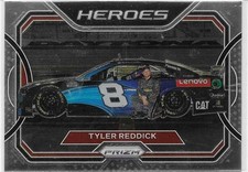 2021 Panini Prizm Racing Heroes Tyler Reddick RCR/23XI Cup #45 Card #H6
