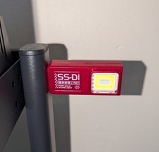 Mini very small but powerful Torch 2 x COB LED Magnetic Work Light Belt Clip