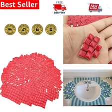 Vibrant 500 Piece Square Ceramic Mosaic Tiles - Perfect for DIY Art Projects
