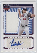 2024 Stars and Stripes USA Signatures Silhouettes 97/199 Luke Holman Auto 0j81