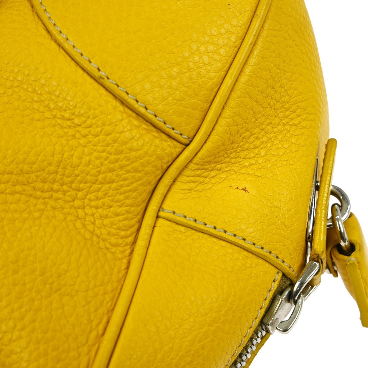 BUYIT PRADA YELLOW TOTE HANDBAG 53 BR0582 NQ03560 thumbnail 4