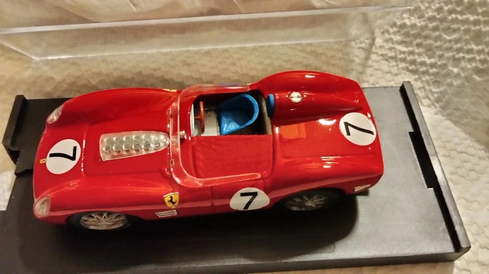 Brumm 1/43 "Ferrari 250 TR59" Sebring 1959 Dan Gurney-Chuck Daigh #7  Loose w/Bx - Image 3 of 4
