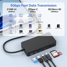 Microsoft Surface Dock 2 Docking Station, Black - SVS00001