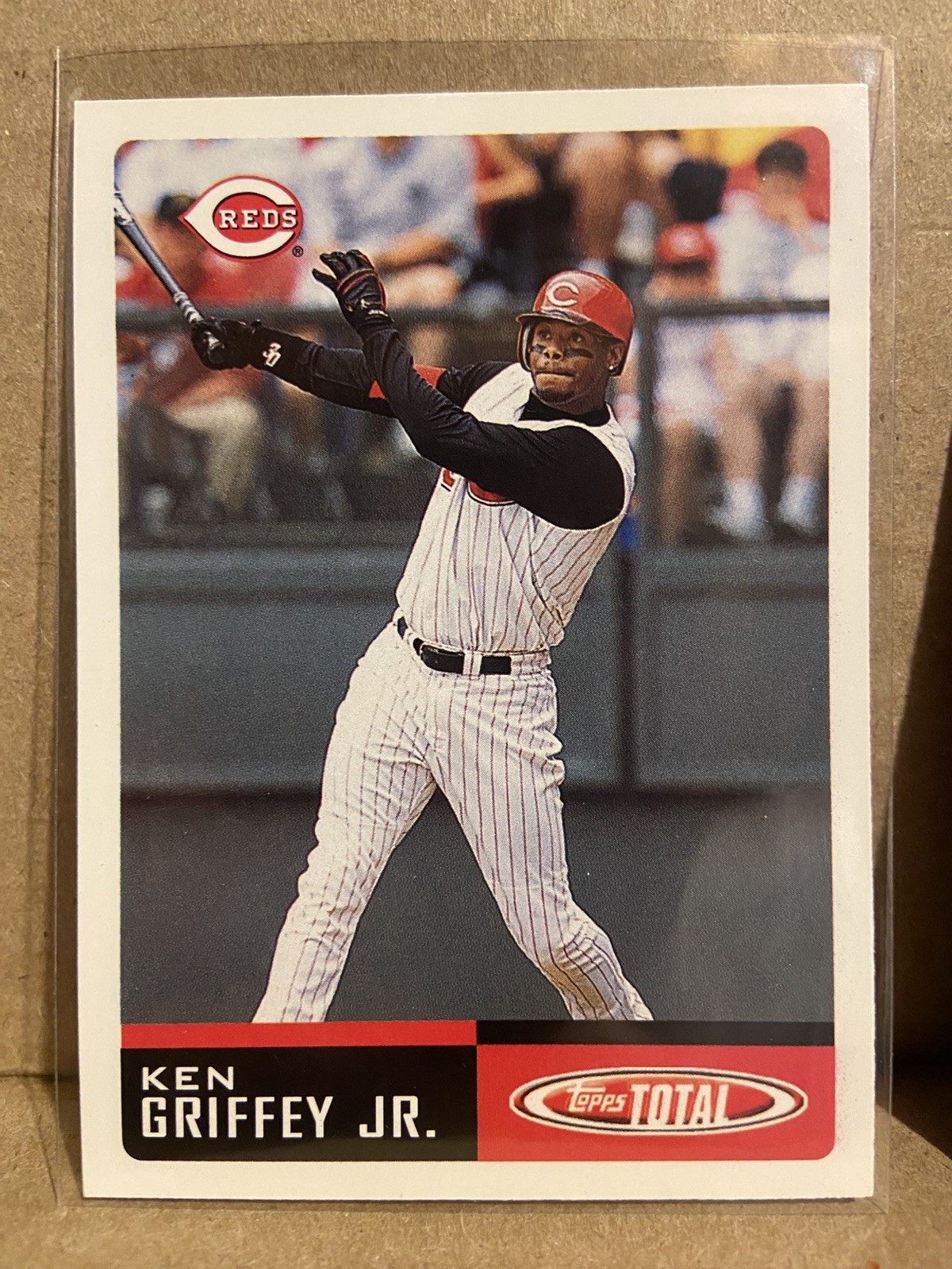 2002 Topps Total Team Checklists Ken Griffey Jr. Cincinnati Reds #TTC8