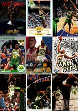 Shawn Kemp Basketball card lot 22 cards Seattle Supersonics Hoops Rookie NBA +!
