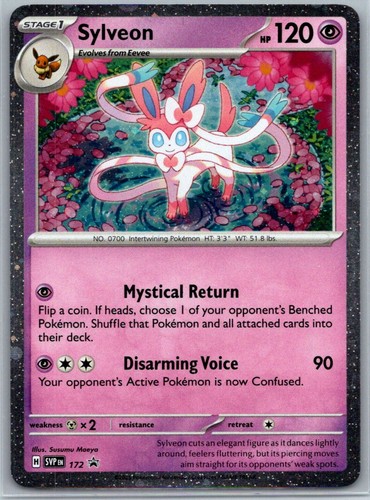 Sylveon (Cosmos Holo) 172 P SV: Scarlet & Violet Promo Cards Holofoil (NM)