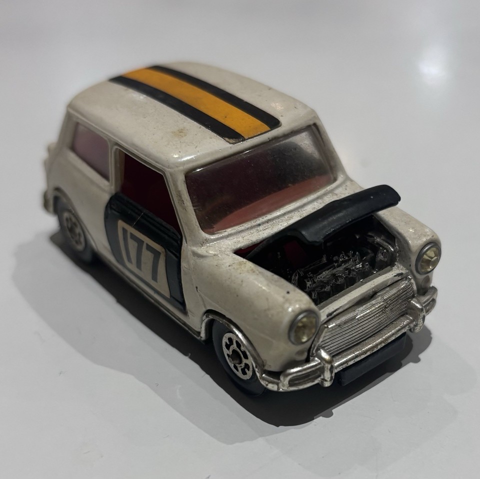 Miniature Corgi Toys BMC Mini Cooper S Rallye Monte Carlo 1/43 – Zamak, 1970