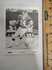 1970s New York Jets Football NFL TEAM PHOTO Trading Card Richard Todd B15