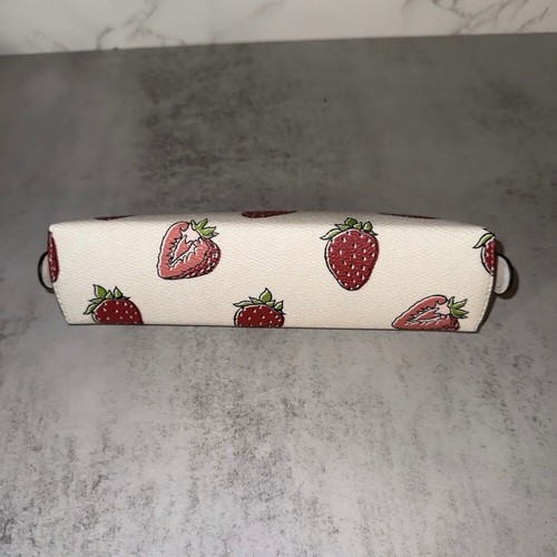 Coach Pencil Case - Denim Red/ Purple/ Strawberry - Picture 16 of 20