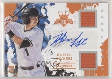 2016 Diamond Kings Rookies Signatures Silver 206/299 Dariel Alvarez Auto 03xg