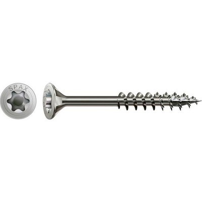 SPAX 197000801405 0 Wood Screw 8mm 140mm T-STAR Plus Stainless Steel A2 50pcs