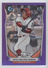 2014 Bowman Prospects Chrome Retail Purple Refractor 5/199 Seth Mejias-Brean 1j6