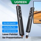 UGREEN Wireless Presenter Presentation Remote Clicker Laser Pointer