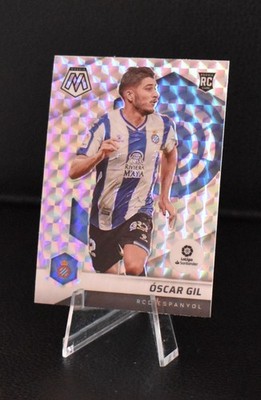 2021-22 Panini Mosaic La Liga Oscar Gil RC Mosaic Prizm RCD Espanyol Barcelona