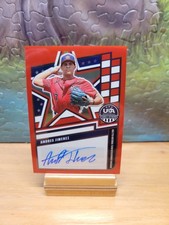 2026 Panini Stars & Stripes USA Andres Jimenez National Team Auto Red /99