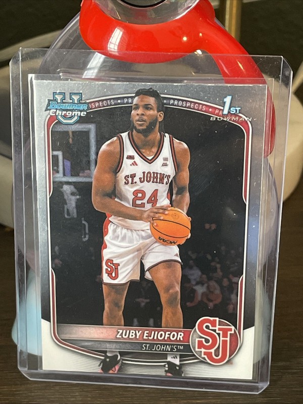 Zuby Ejiofor 2025-2026 1st Bowman Chrome University Rookie Card #BCP-22