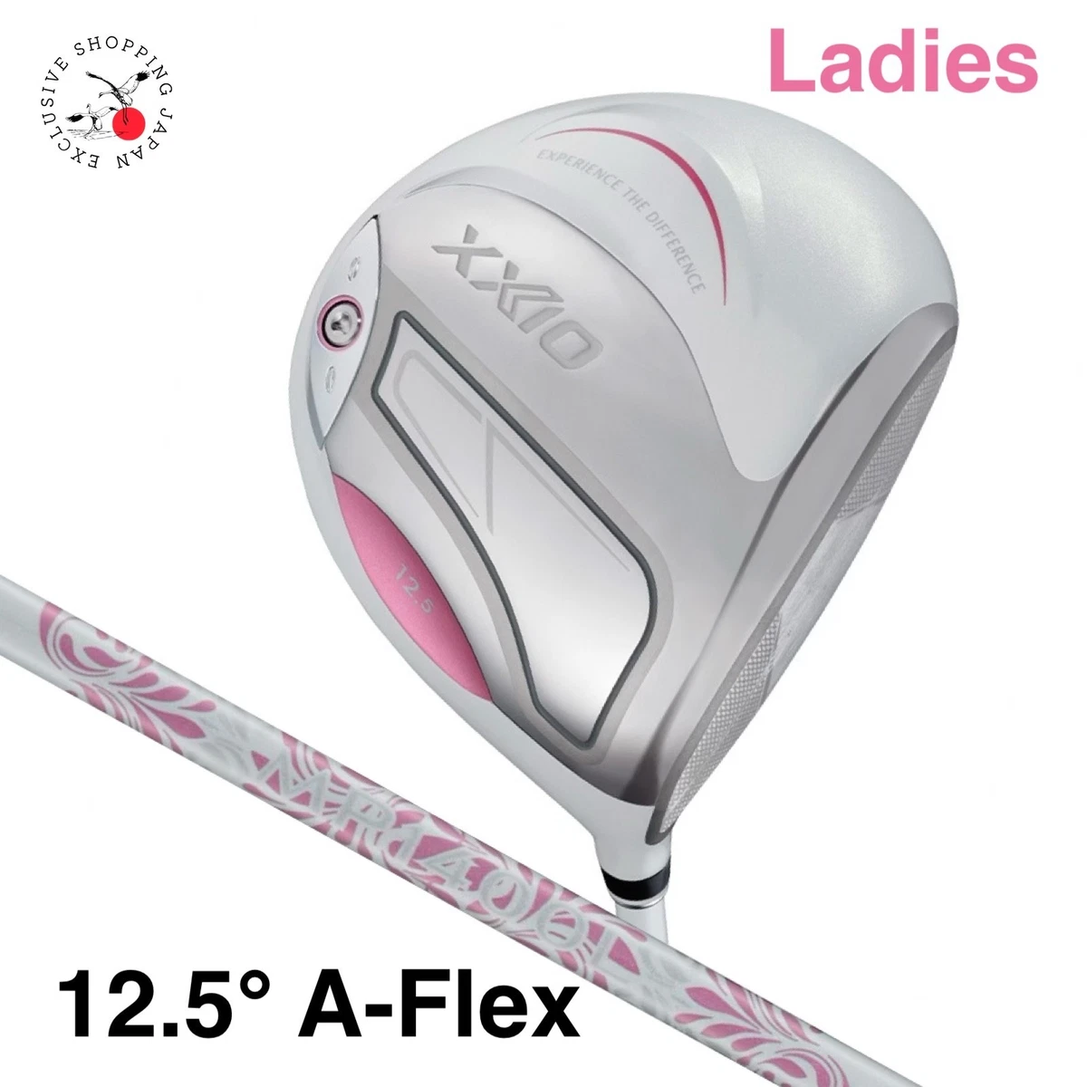 Dunlop XXIO 14 Ladies Driver White 12.5° A-Flex MP1400L Graphite RH Japan Model