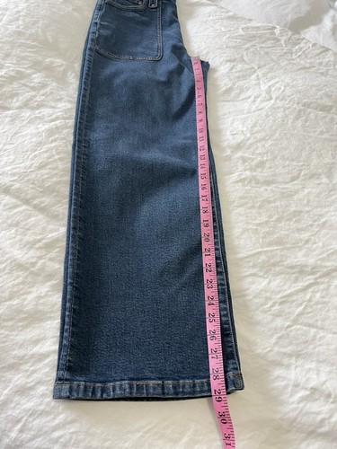 Madewell | Damen 28 | Perfekte Vintage Wide Leg Jeans Mid Rise Taschen Stretch - Bild 8 von 9
