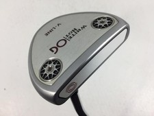 Return Ok Used Golf Club Odyssey White Hot Og V-Line Putter Stroke Lab Shaft Jap