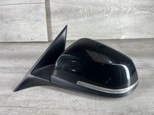 BMW 3 SERIES F30 F31 PASSENGER LEFT SIDE WING MIRROR 6 PIN IN BLACK - 475