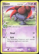 Gloom 42/110 Uncommon Holon Phantoms Pokemon Moderately Played
