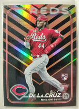 2024 Topps Update Elly De La Cruz #US350 Holiday parallel RC