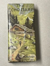 M Hohner The Echo Harp harmonica empty box only great graphics 54/53 M2 C/G